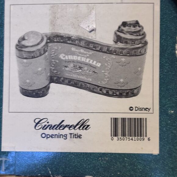 WDCC Cinderella, Opening Title Movie Scroll 1992 in Box with Certification OA - Picture 5 of 12